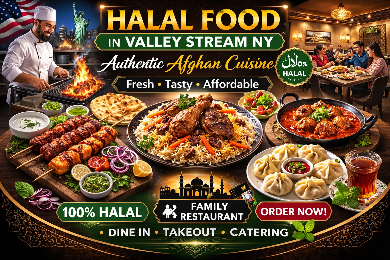 Halal food in Valley Stream NY