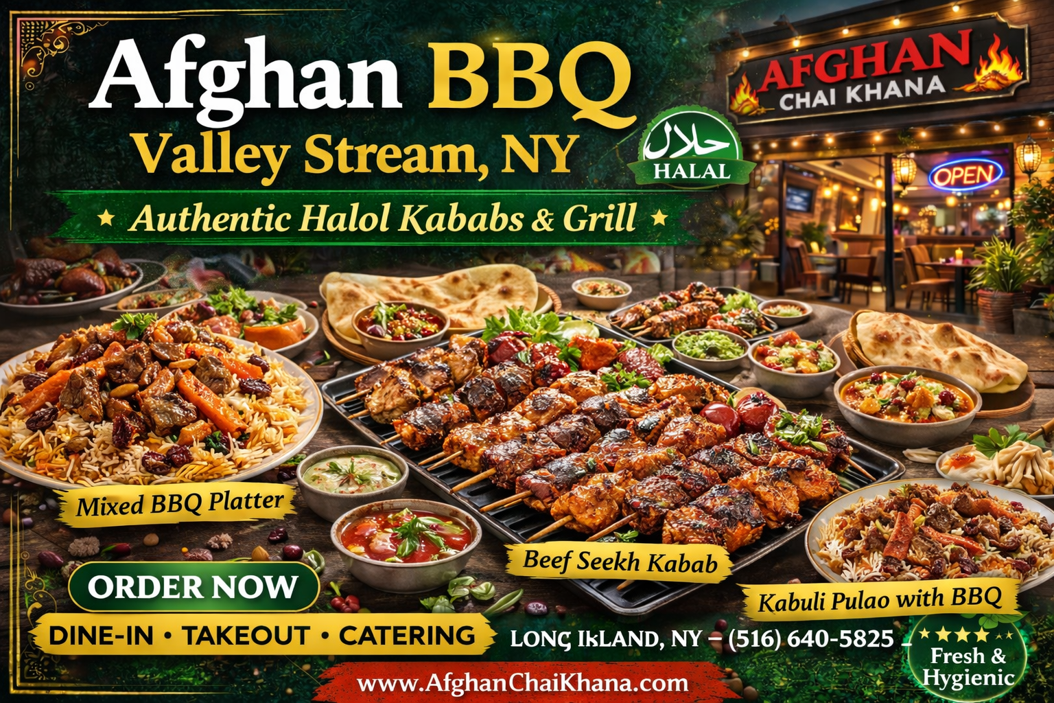 Afghan BBQ Valley Stream NY